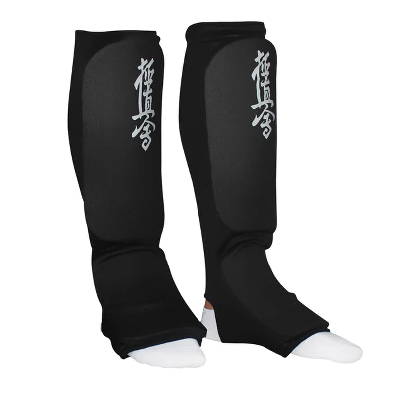 Youth/Adult Kids MMA Boxing Shin Guards Instep Kickboxing Ankle Support Equipment Karate Protectors Sanda Muay Thai Leggings DEO