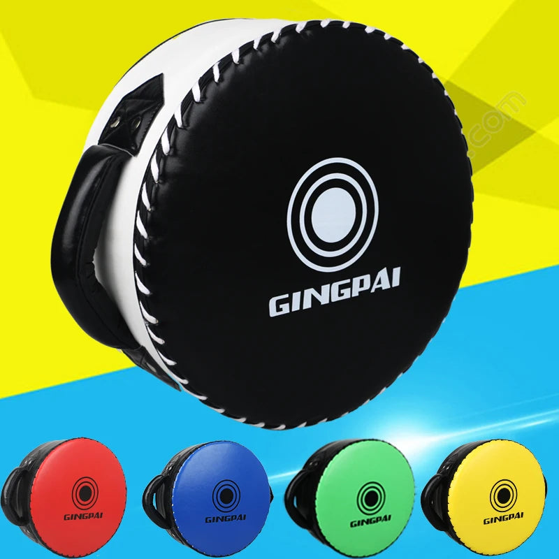 35*15Cm Boxing Target Durable PU Punching Pads MMA Kick Muay Thai Martial Arts Shield Big round Heavy Fighting Chest Protection