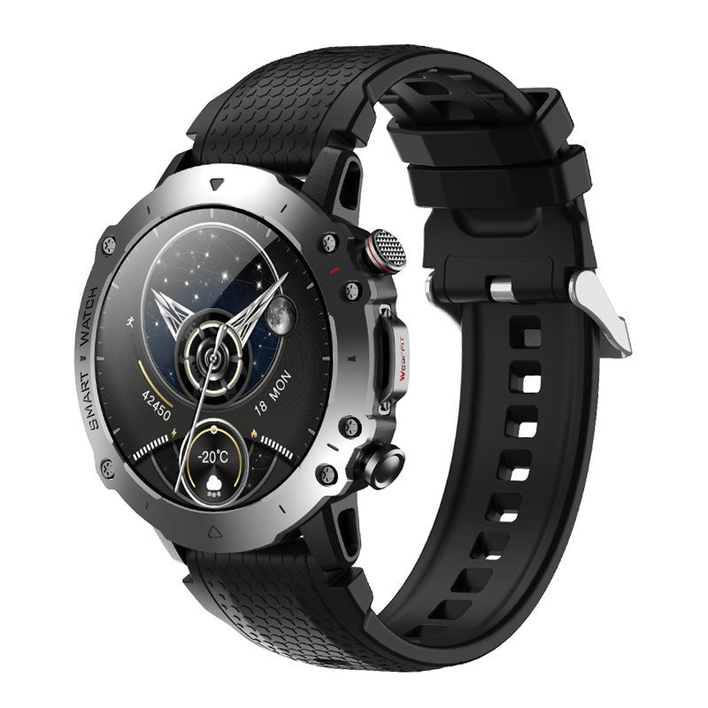Assistant vocal intelligent Bluetooth, fréquence cardiaque du taux de sucre dans le sang, plus qu'une montre intelligente de sport