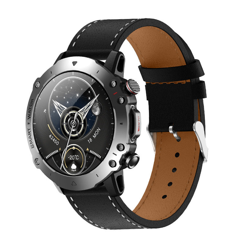 Assistant vocal intelligent Bluetooth, fréquence cardiaque du taux de sucre dans le sang, plus qu'une montre intelligente de sport