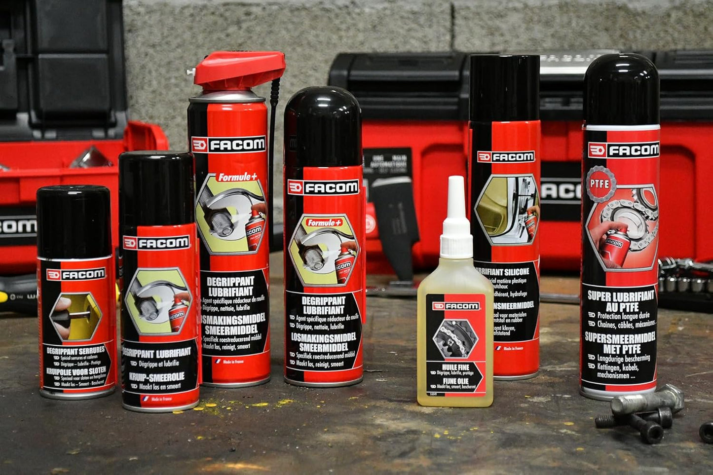 - Degrippant-Lubrifiant, Agent Pénétrant Et Antirouille, Aerosol 300 Ml
