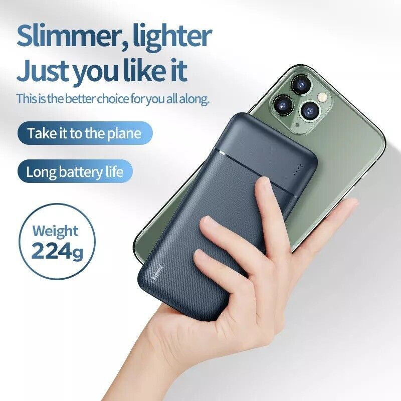 REMAX Lango Series 10000Mah 20000Mah 30000Mah 2USB Power Bank Batterie Externe