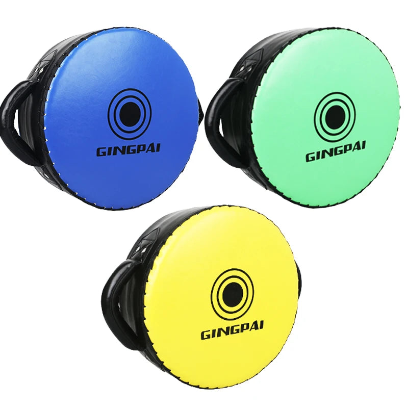 35*15Cm Boxing Target Durable PU Punching Pads MMA Kick Muay Thai Martial Arts Shield Big round Heavy Fighting Chest Protection