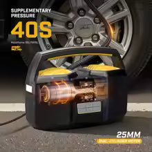 Compresseur d'Air Portable CARSUN T2504 | Gonfleur de Pneu Sans Fil 150 PSI | Batterie Lithium-ion